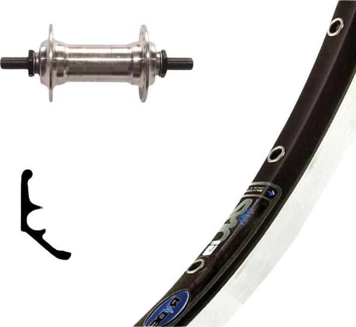 Produktbild Rigida Zac 19 Vorderrad Alu-Nabe Starr 36 Loch 28" (Vorderrad, 28")