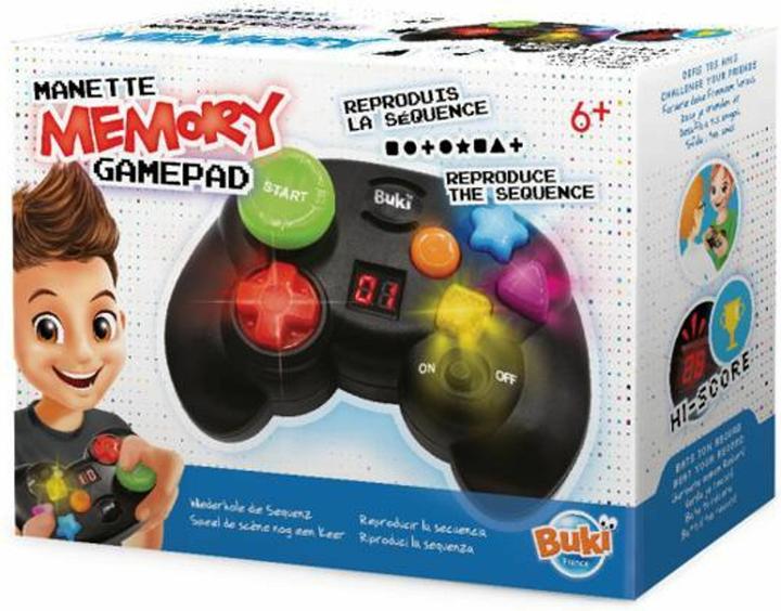 Buki France 6209 Manette elettroniche per bambini con memoria sonora per bambini da 6 anni in su (Inglese, Olandese)