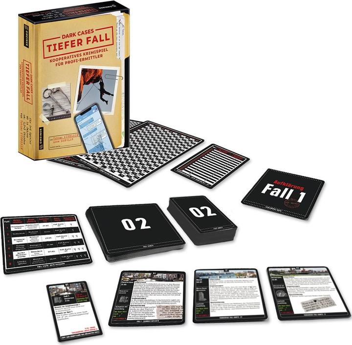 Image du produit Dark Cases - Chute profonde (Allemand)