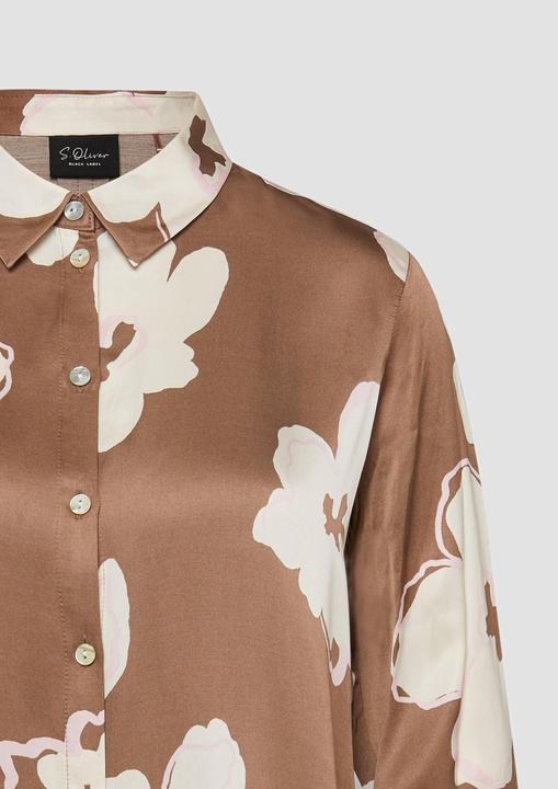 Immagine prodotto s.Oliver Bluse Longbluse aus Satin (46)