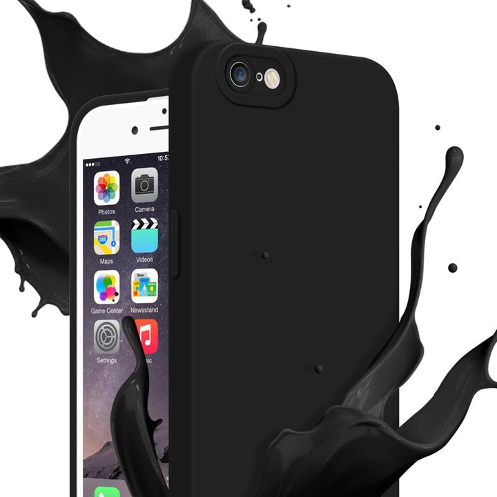 Productafbeelding Cadorabo Hoesje voor Apple iPhone 6 PLUS / 6S PLUS in TPU Fluid LM162 Style (Apple iPhone 6 Plus)