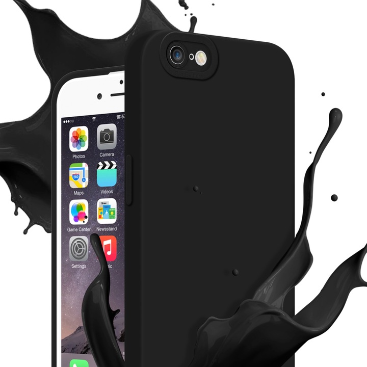 Produktbild Cadorabo Hülle für Apple iPhone 6 PLUS / 6S PLUS im TPU Fluid LM162 Style (Apple iPhone 6 Plus)