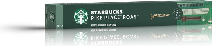 Actual product image Starbucks Pike Place Roast by Nespresso Medium Roasts (10 x Port.)