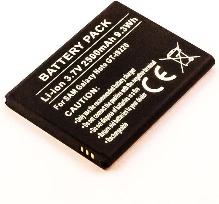 Actual product image AGI 85128 - Battery - Black - Lithium-Ion (Li-Ion) - 1700 mAh - 3.7 V - 68 mm