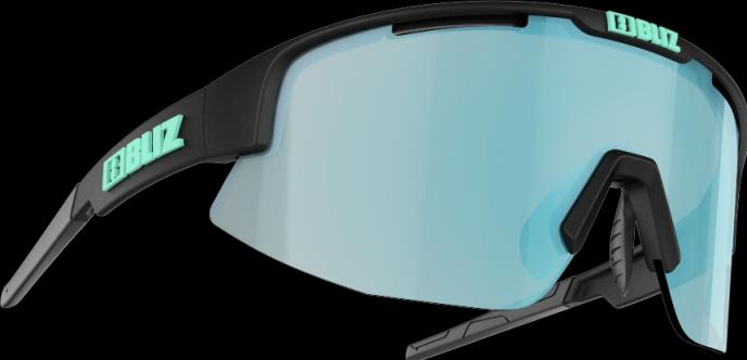 Actual product image Bliz Matrix Small (Matt Black, Smoke w Ice Blue multi)