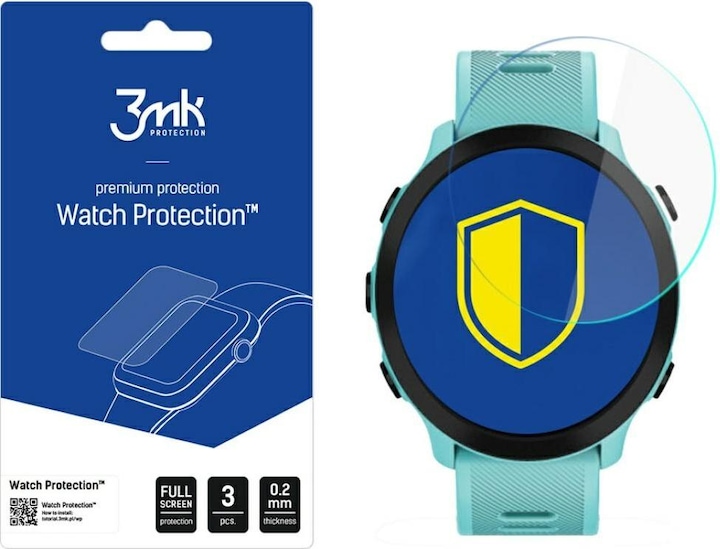 3MK Garmin Forerunner 55 - Watch Protection? v. FlexibleGlass Lite