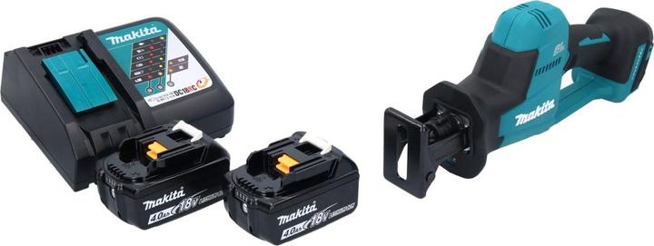 Produktbild Makita DJR 189 RM Akku ReciprosÃ¤ge SÃ¤belsÃ¤ge 18 V Brushless + 2x Akku 4,0 Ah + LadegerÃ¤t