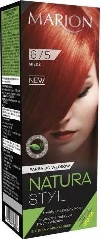 Produktbild Marion Nature Style Color Hair Dye 675 Copper 80Ml + Conditioner 10Ml (80 ml)