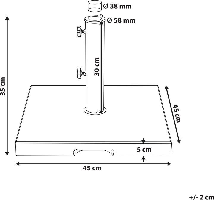 Produktbild Beliani Ceggia