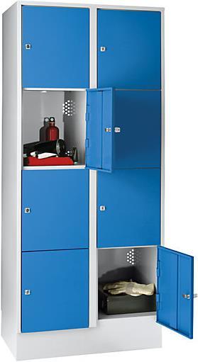 Light blue RAL 5012, Light grey RAL 7035