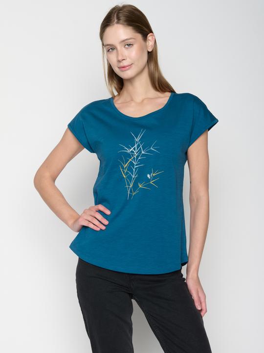 Actual product image Greenbomb T-Shirt Nature Bird Reed (S)