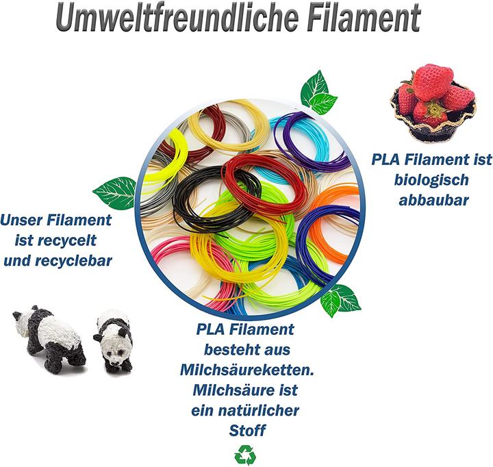 Produktbild KreativKids 3D Stift mit OLED Bildschirm (Schwarz)