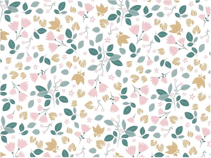 Image du produit Rotolux Papier cadeau fleurs et feuilles, 3 mtr. (Papier cadeau)