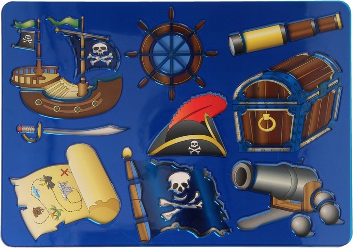 Immagine prodotto Modello di disegno Pirata, 27x19cm