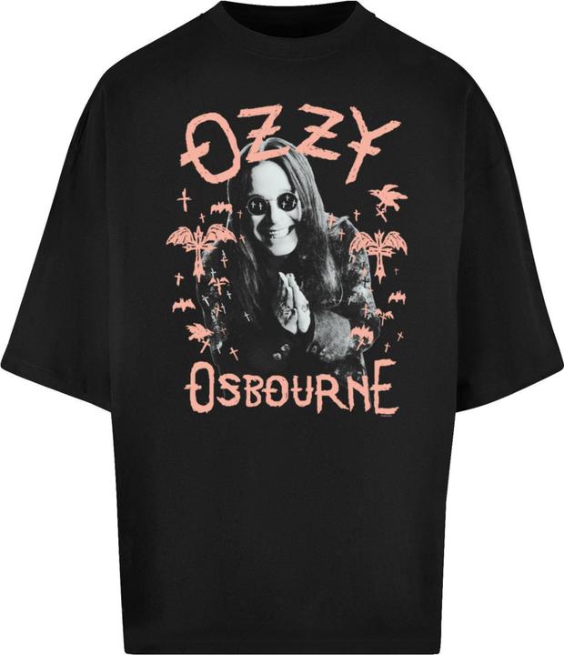 Produktbild Merchcode Ozzy Osbourne - Pink Bat Huge Tee - 195285 (M)