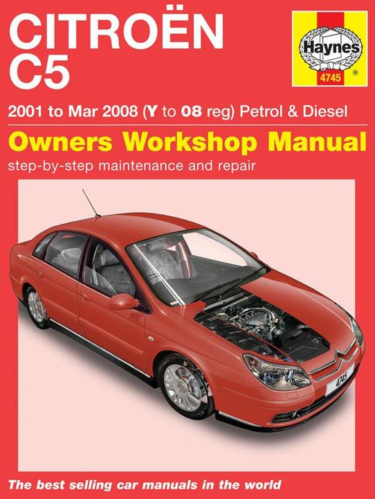 Actual product image Citroen C5 Petrol & Diesel (01 - Mar 08) Haynes Repair Manual (English, Haynes Publishing, 2016)