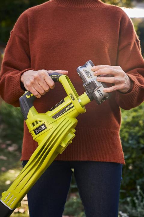 Actual product image Ryobi OBL1820S (Rechargeable battery operated, Leaf blower)