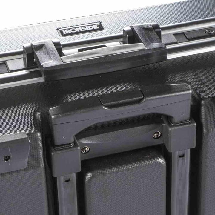 Actual product image Ironside ABS professional tool case 36L, with trolley function