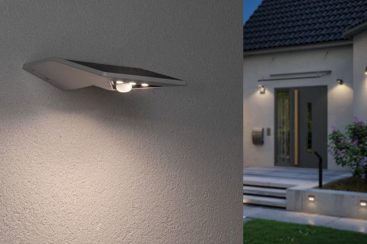 Produktbild Paulmann Solar Wandleuchte Yoko (145 lm, IP44)