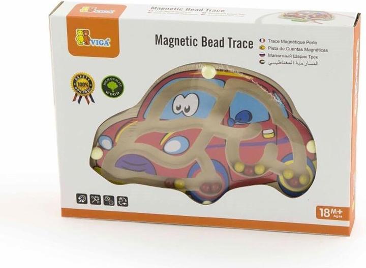 Viga Toys Viga 50163 Catena di perline magnetiche - auto