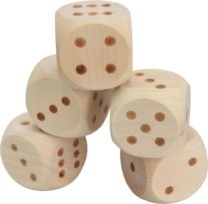 Actual product image Outdoor games Wooden dice game XL