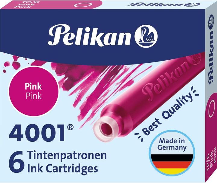 Actual product image Pelikan 4001 (Pink, 1.90 mm, 6 pcs.)