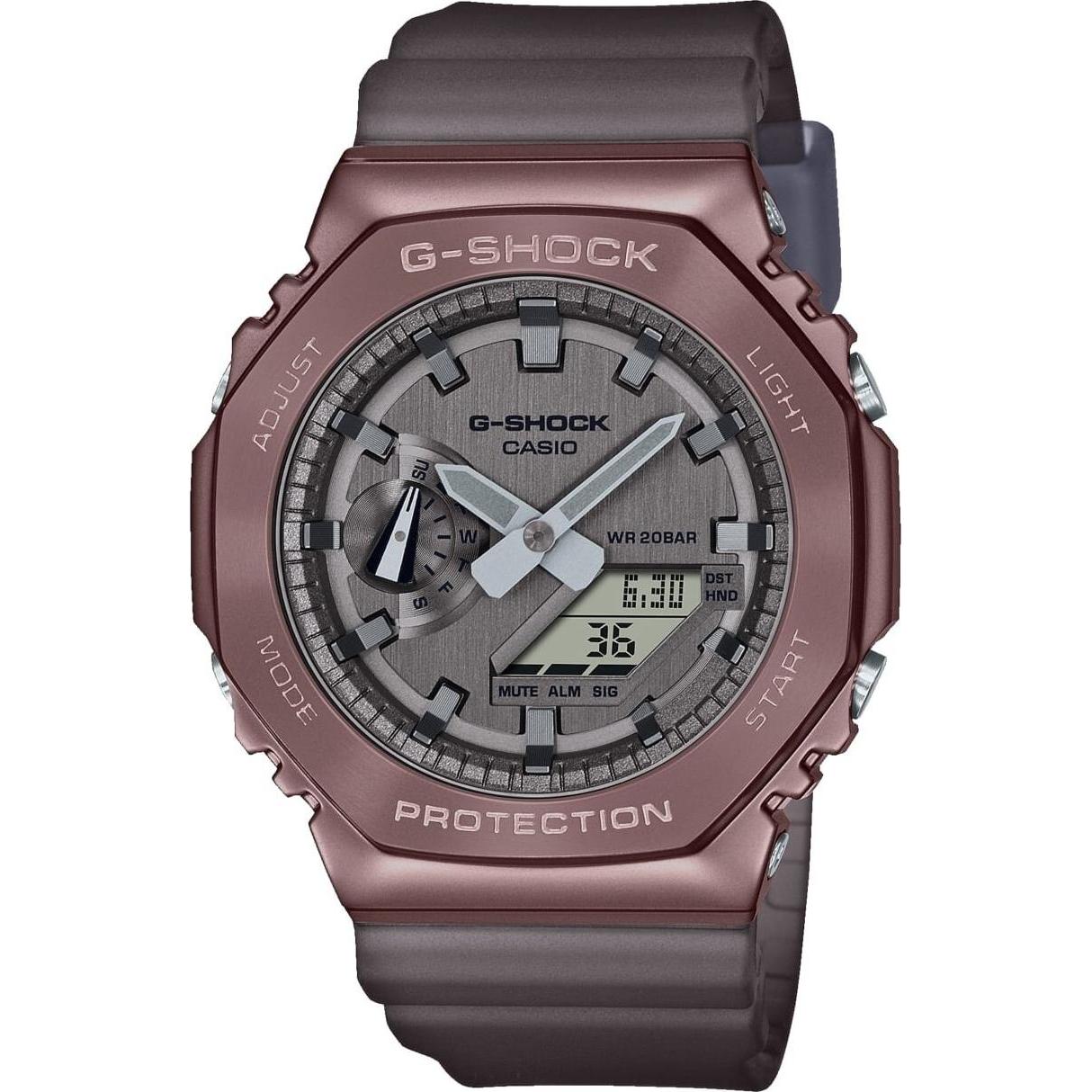 G-Shock Marrone Orologio Da Polso, Gm-2100Mf-5Aer, (Orologio Sub, 49.30 Mm)