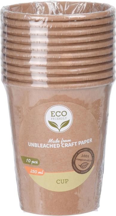 Image du produit No Name Gobelets en carton dégradables (10x)