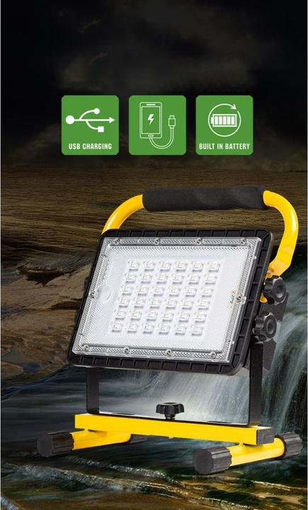 Produktbild Werkstein LED Handscheinwerfer + Powerbank Flutlicht (5000 lm)