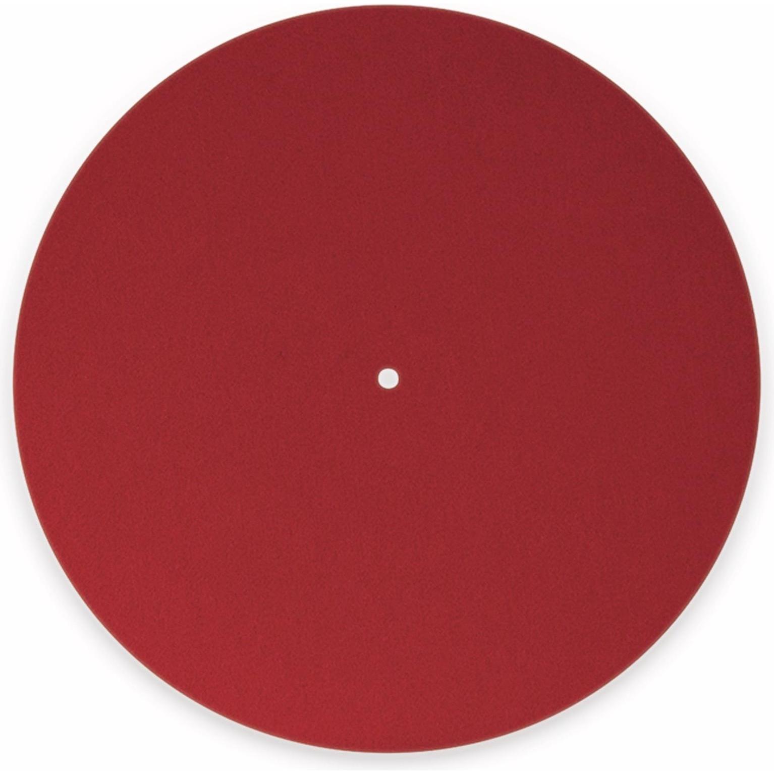 Thumbnail - Dynavox Plattentellerauflage PM2 Filz rot (Plattenteller), Plattenspieler Zubehör, Rot