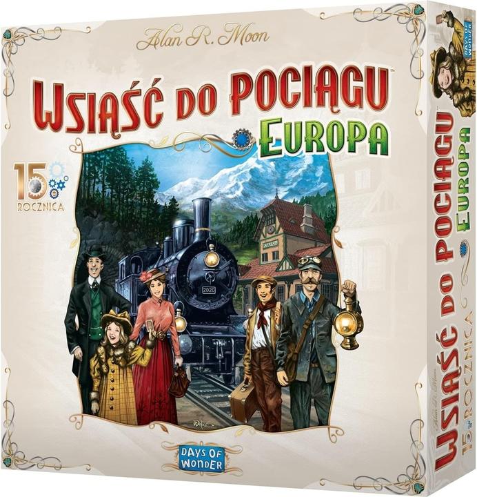 Produktbild Rebel Gra Wsiąść do Pociągu: Europa 15 rocznica (Deutsch)