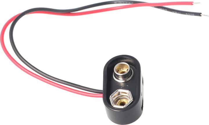 Actual product image XCell AccuCell Batterieclip für 9 V Block T-Form High Quality