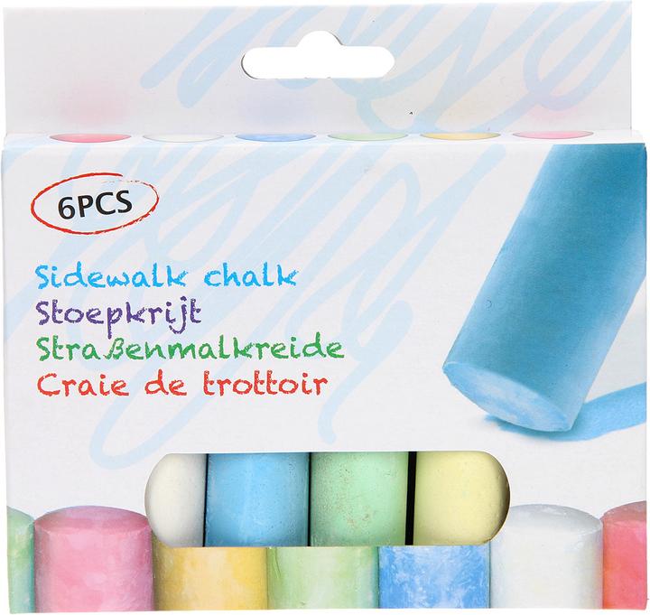 Produktbild Free and Easy Bürgersteig Kreide, 6ST (6x)