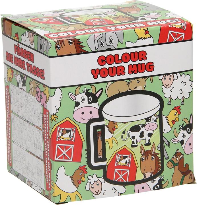 Immagine prodotto LG-Imports Colorate la vostra tazza con gli animali della fattoria