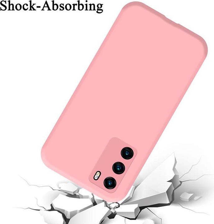 Actual product image Cadorabo TPU Liquid Silicone Case Cover (Huawei P40)