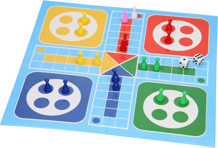 Actual product image Wins Holland Children's game Ludo / Game of Goose 2in1 (English)