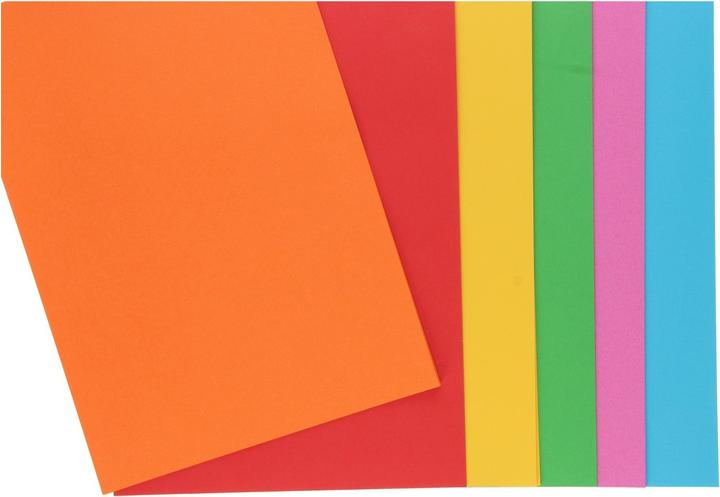 Image du produit Papier de bricolage de couleur (48 x)