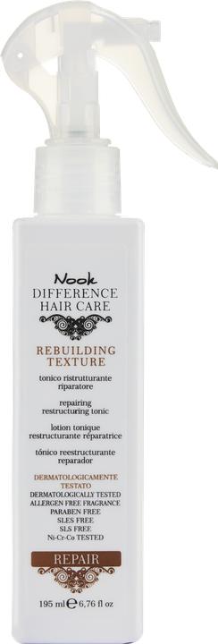 Actual product image Nook Difference Hair Care Repair Rebulding Texture Tonic leave-in 195ml (195 ml)