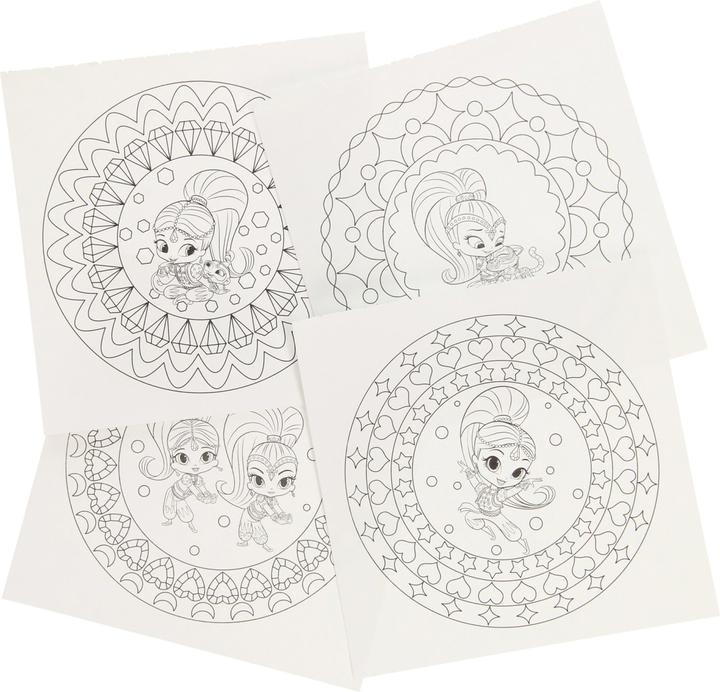 Actual product image Shimmer&Shine Shimmer & Shine Mini Mandala Coloring Book
