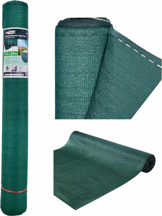 Produktbild Awtools SIATKA CIENIUJĄCA 180g 1,5*25m ZIELONA UV 90%