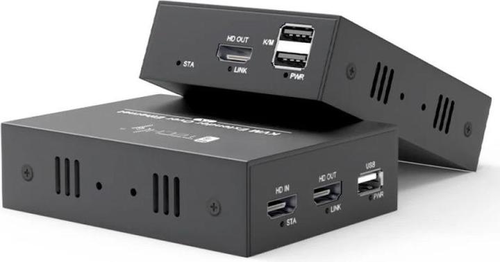 Techly Extender KVM HDMI/USB 1080p60Hz do 100m po skrętce Kat6