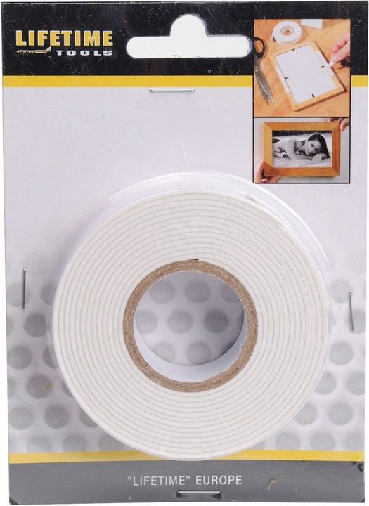 Productafbeelding Lifetime Tools Dubbelzijdig plakband (19 mm)