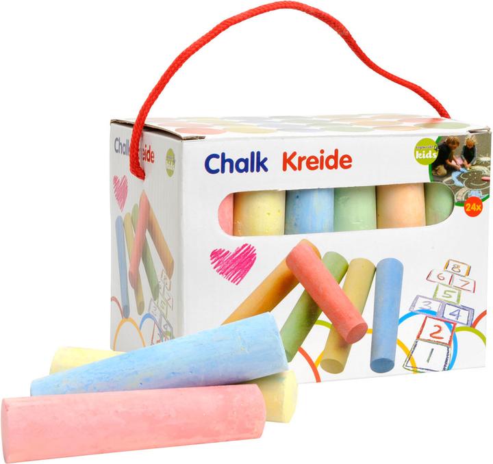 Produktbild Topwrite Kids Bürgersteigskreide, 24.. (Mehrfarbig, 24 x)