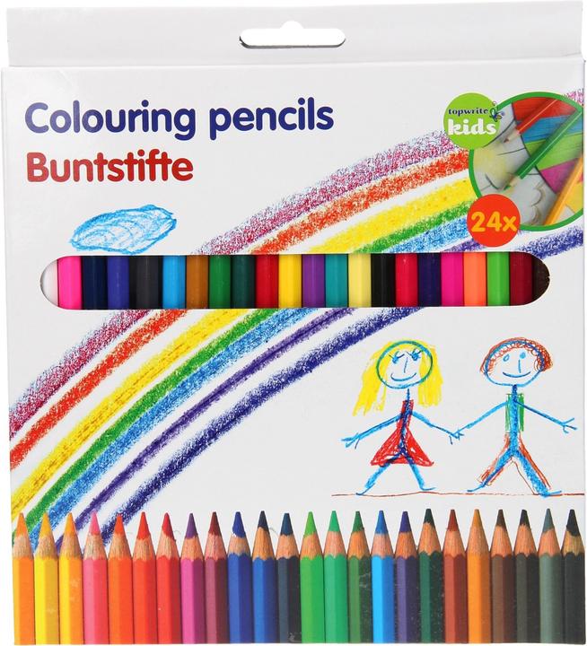 Produktbild Topwrite Kids Crayons, 24st. (Bunt, 24 x)