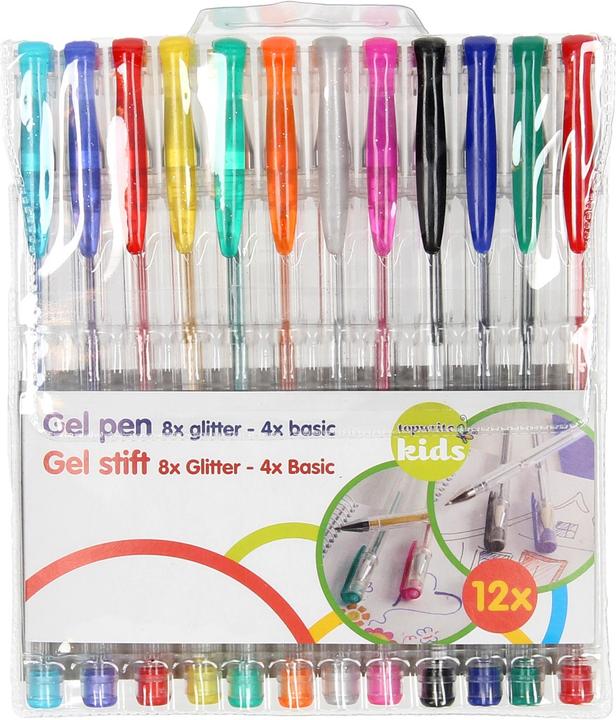 Image du produit Edco Stylos gel (Multicolore, 12 x)