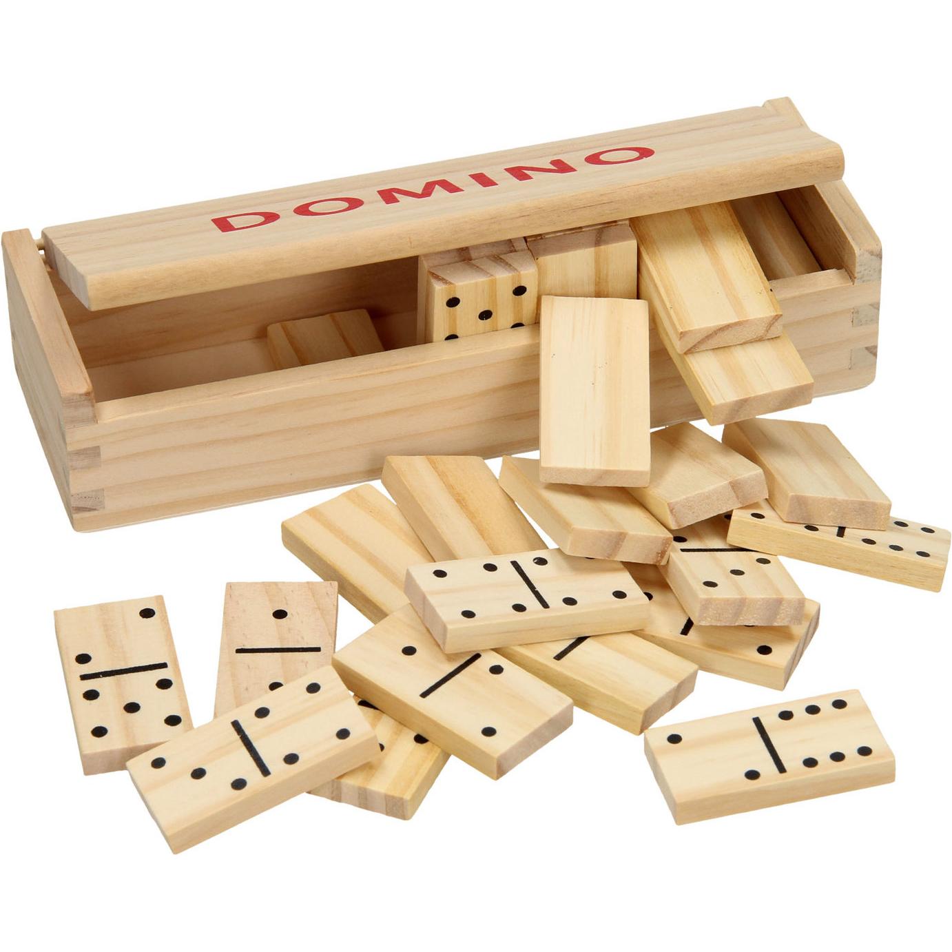 Lifetime Games Leerer hölzerner Domino (Multilingual)