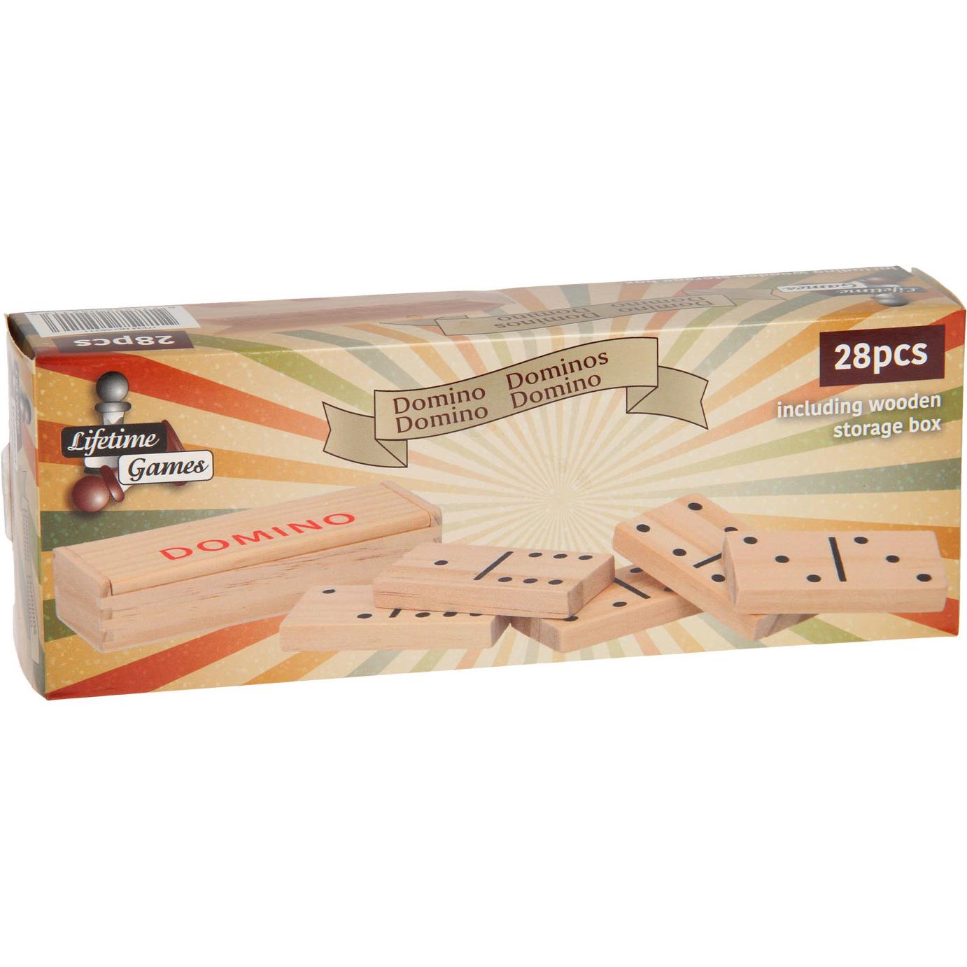 Thumbnail - Lifetime Games Leerer hölzerner Domino (Multilingual)