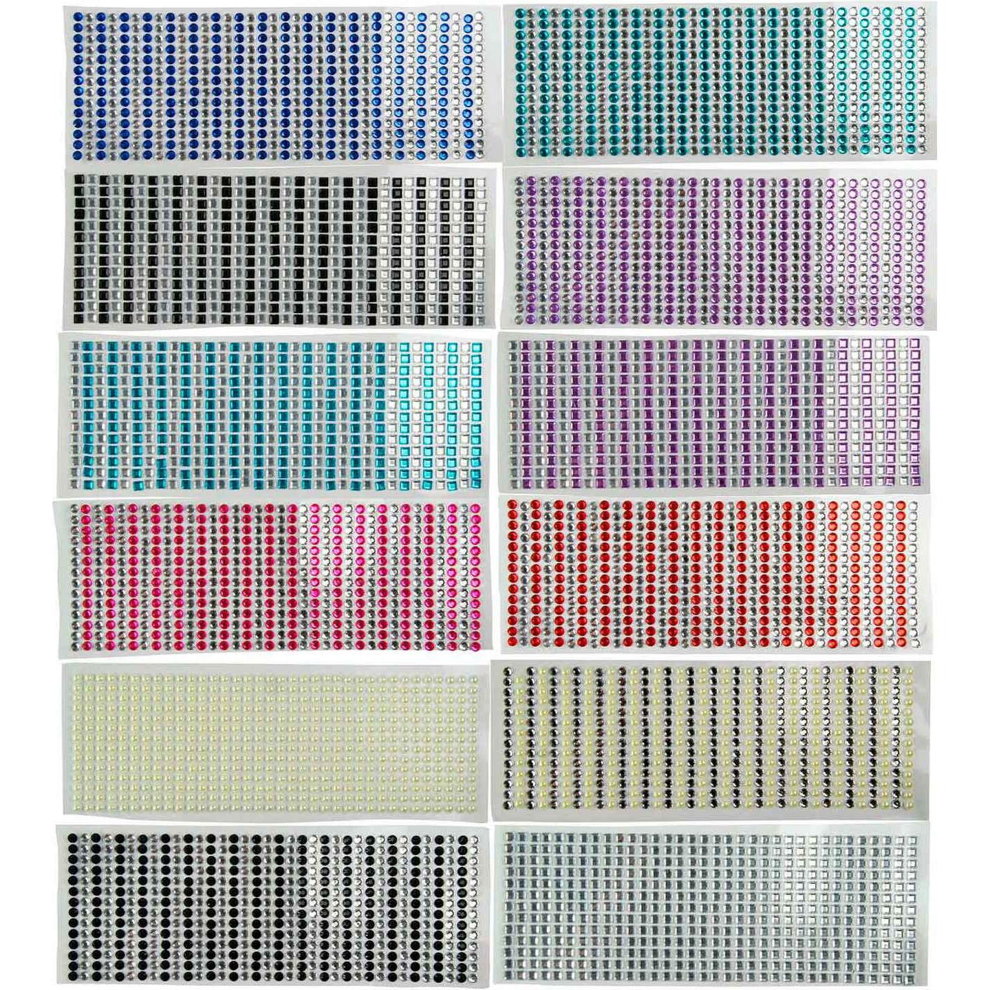 Thumbnail - Craft, Sticker, Sticker Sheet Diamanten