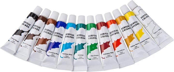 Produktbild Artist&Co Acrylfarbe (Mehrfarbig, 144 ml)