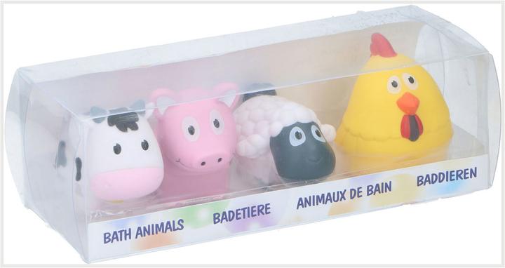 Actual product image Eddy Toys Bathroom farm animals, 4pcs.